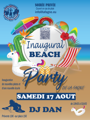 Inaugural Beach Party